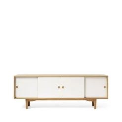Zweed T.V & Media Units|Dressers & Sideboards*Moodi 180 side table, /oak, oak structure White