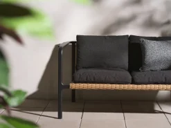 Brafab Garden Sofas & Garden Benches|Balcony Furniture*Motty sofa, -teddy , 2 seater Black