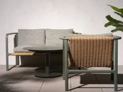 Brafab Garden Sofas & Garden Benches|Balcony Furniture*Motty sofa, Nordic -teddy verde, 2-seater Green