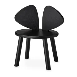 Nofred Children's Chairs|Children's Chairs*Mouse Chair children's chair, Black