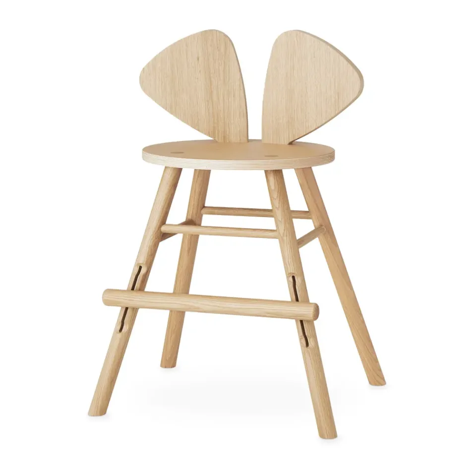 Nofred Children's Chairs|Children's Chairs*Mouse Chair Junior chair, Oak Beige