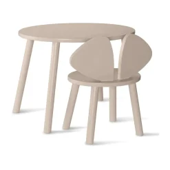 Nofred Children's Tables|Children's Tables*Mouse set children's chair + table, Beige