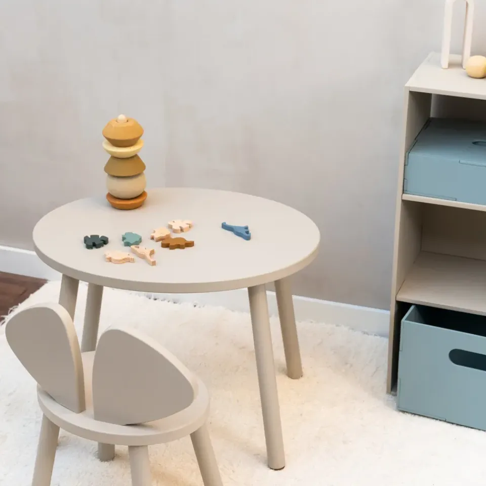 Nofred Children's Tables|Children's Tables*Mouse set children's chair + table, Beige
