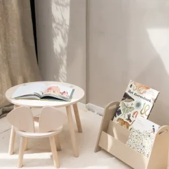Nofred Children's Tables|Children's Tables*Mouse set children's chair + table, Birch Beige