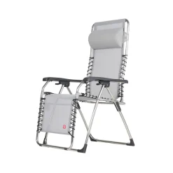 Fiam Seating*Movida sun lounger, Textaline -aluminium frame Grey