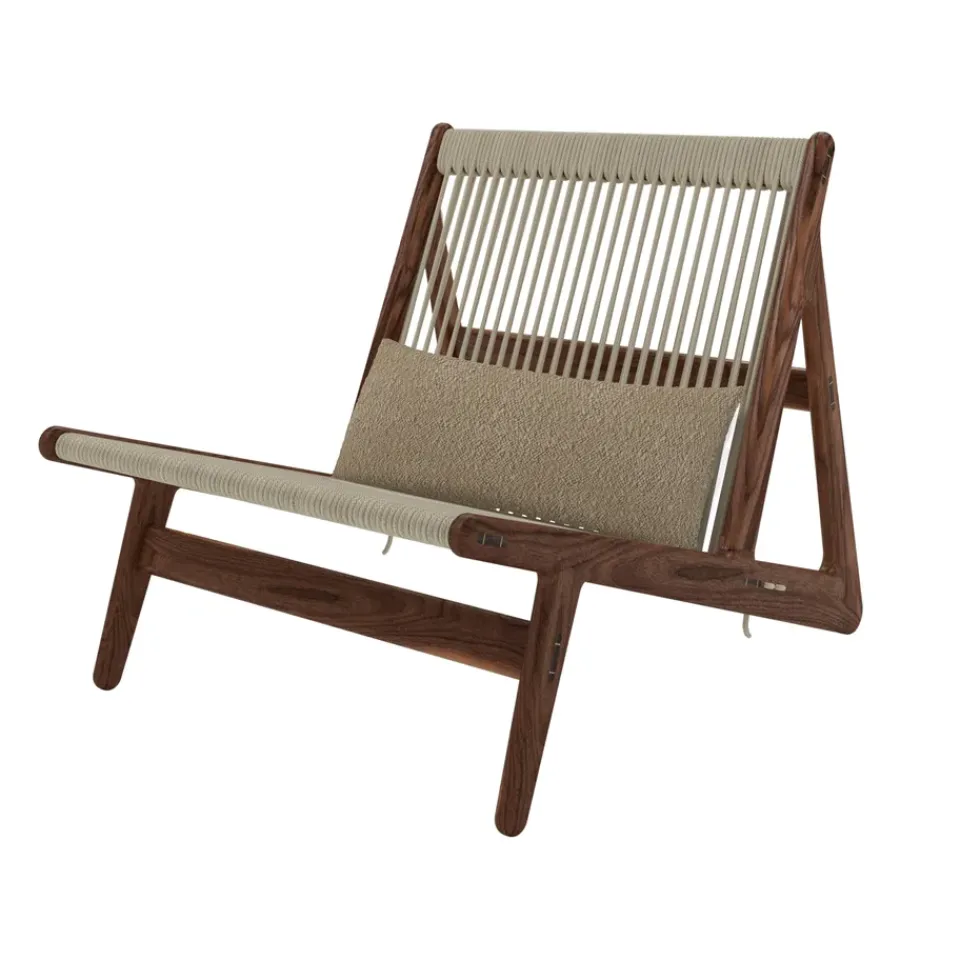 GUBI Armchairs & Footstools|Chairs*MR01 Initial Chair chair, Oiled walnut Brown