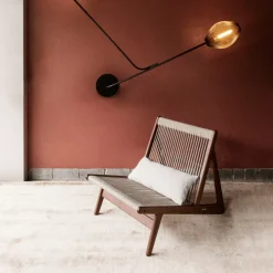 GUBI Armchairs & Footstools|Chairs*MR01 Initial Chair chair, Oiled walnut Brown