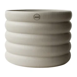 DBKD Garden Details & Accessories*Mud plant pot mole, Large, Ø20 cm Beige