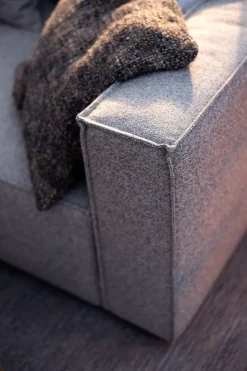 Brafab Garden Sofas & Garden Benches|Balcony Furniture*Muki sofa module, Light taupe, left end module Brown