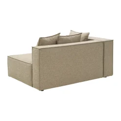 Brafab Garden Sofas & Garden Benches|Balcony Furniture*Muki sofa module, Light taupe, right end module Brown