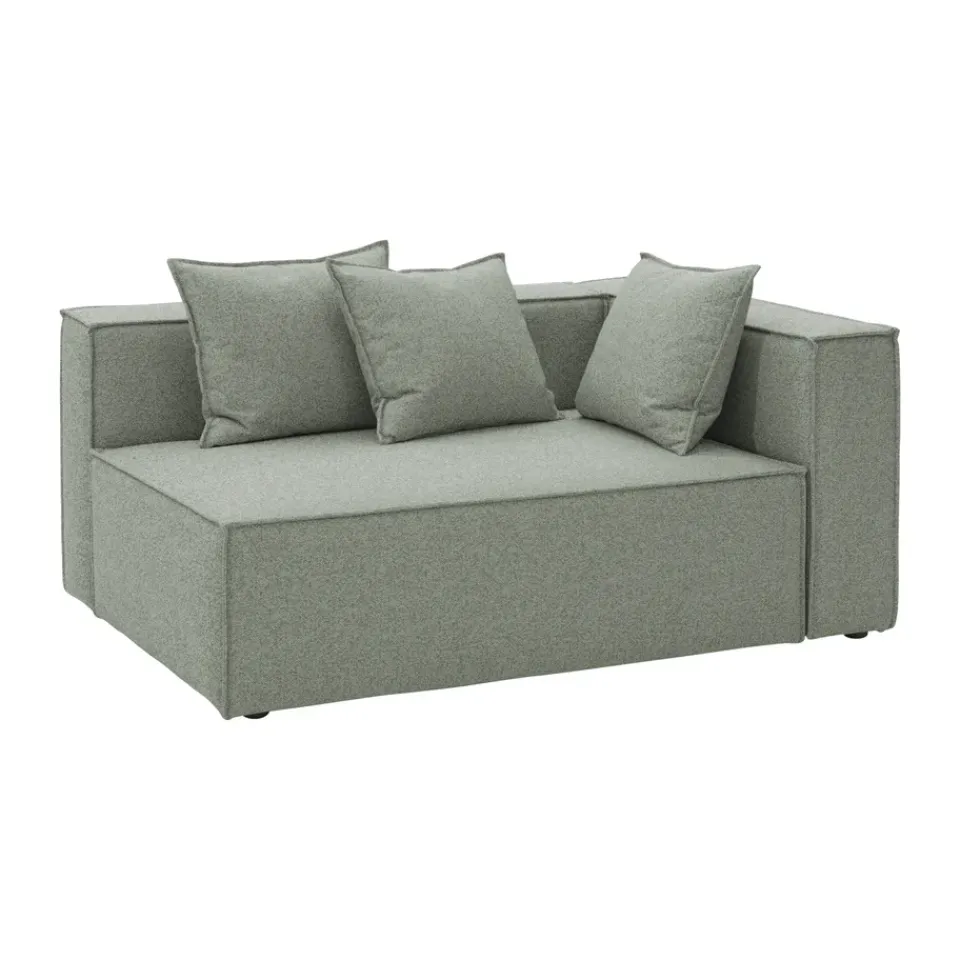 Brafab Garden Sofas & Garden Benches|Balcony Furniture*Muki sofa module, Sea , left end module Green