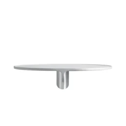 Museum Shelves & Shelving Systems*NM&.045 wall shelf, Aluminium Silver-coloured