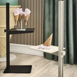 Museum Side Tables*side table, Dark Brown