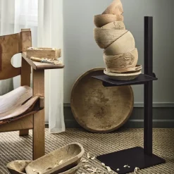 Museum Side Tables*side table, Dark Brown