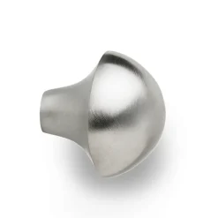 Ferm Living Clothes Hooks & Hangers*Mushroom hook, Brushed stainless steel Silver-coloured