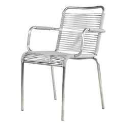 Fiam Seating*Mya armchair aluminium, Grey