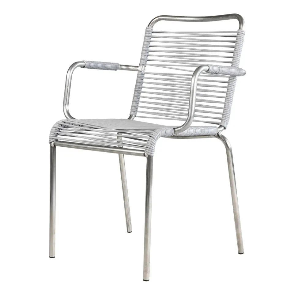 Fiam Seating*Mya armchair aluminium, Grey