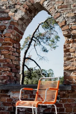 Fiam Seating*Mya armchair aluminium, Orange