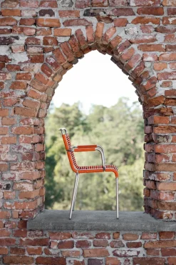 Fiam Seating*Mya armchair aluminium, Orange