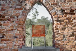 Fiam Seating*Mya armchair aluminium, Orange