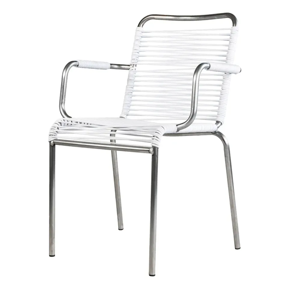 Fiam Seating*Mya armchair aluminium, White