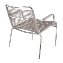 Fiam Seating*Mya Lounge armchair, Taupe GreyBeige