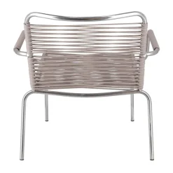 Fiam Seating*Mya Lounge armchair, Taupe GreyBeige