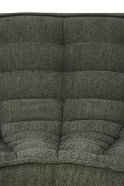 Ethnicraft Sofas*N701 corner module rounded 90°, Moss Eco fabric Green