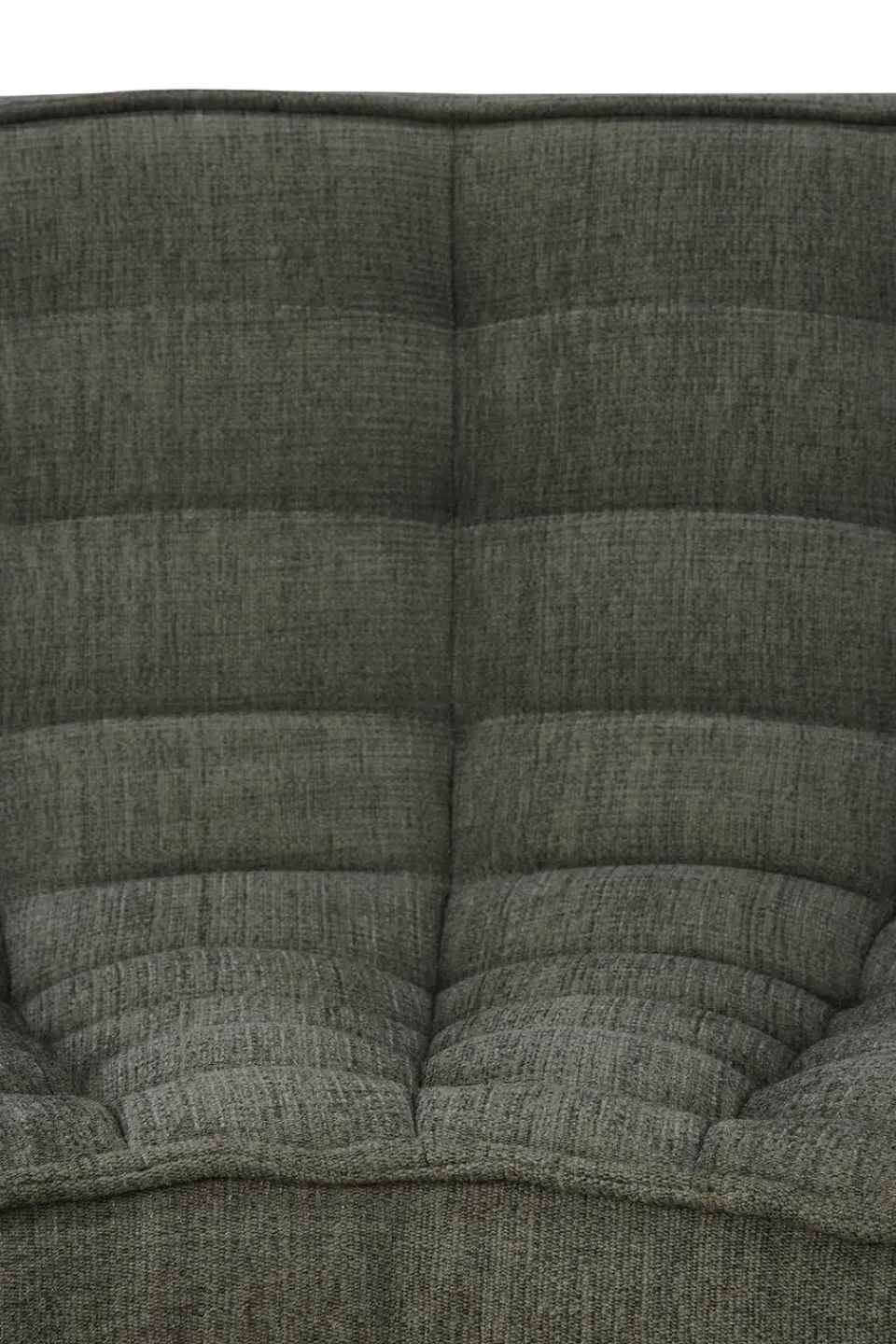 Ethnicraft Sofas*N701 corner module rounded 90°, Moss Eco fabric Green