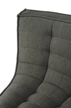Ethnicraft Sofas*N701 corner module rounded 90°, Moss Eco fabric Green