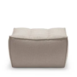 Ethnicraft Armchairs & Footstools*N701 footstool 70x70 cm, Beige
