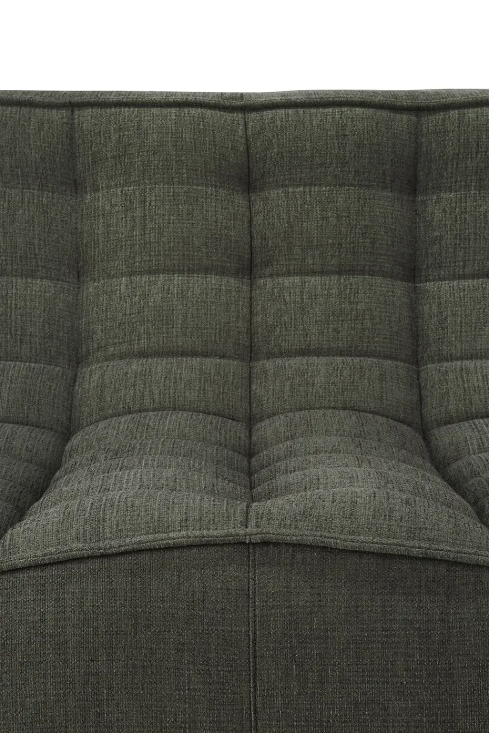 Ethnicraft Sofas*N701 sofa 3 seater sofa, Moss Eco fabric Green