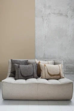 Ethnicraft Sofas*N701 sofa 2-seater, Fabric Beige