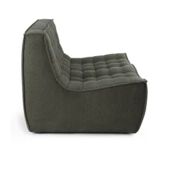 Ethnicraft Sofas*N701 sofa 2-seater, Moss Eco fabric Green
