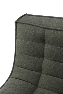 Ethnicraft Sofas*N701 sofa 2-seater, Moss Eco fabric Green