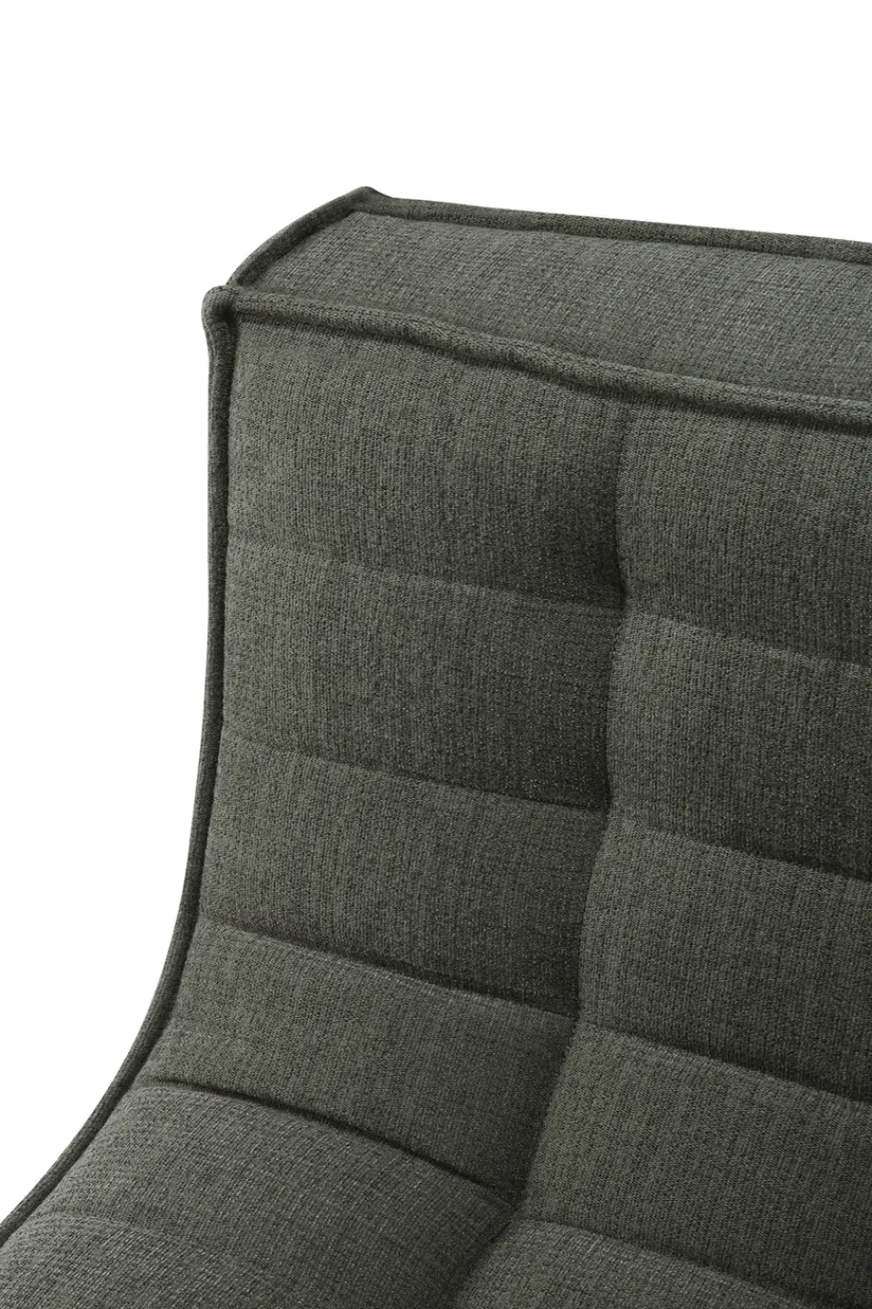 Ethnicraft Sofas*N701 sofa 2-seater, Moss Eco fabric Green