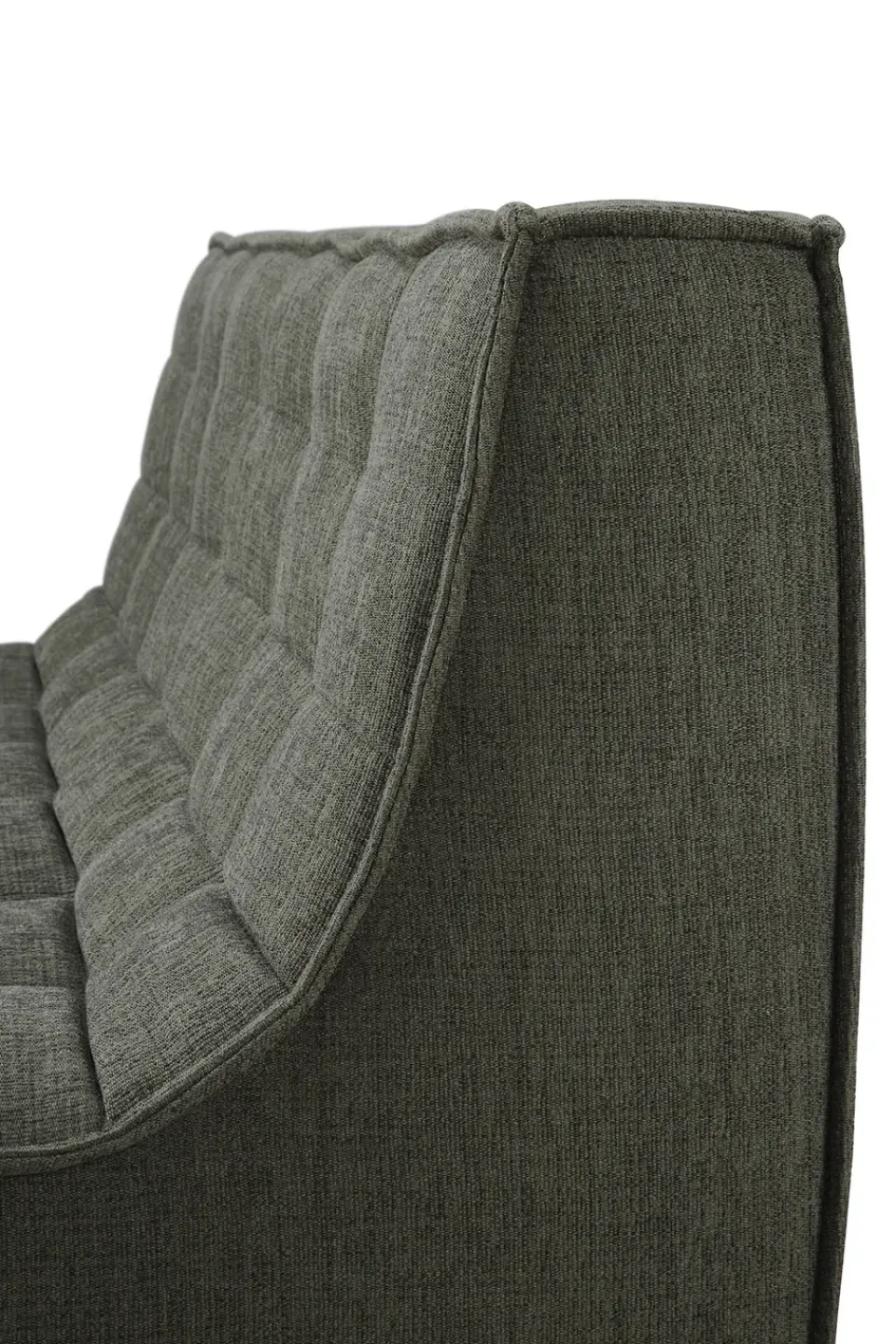 Ethnicraft Sofas*N701 sofa 2-seater, Moss Eco fabric Green
