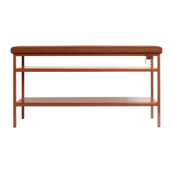 Maze Shoe Racks*Nancy shoe shelf, Cinnamon-vintage cognac Brown