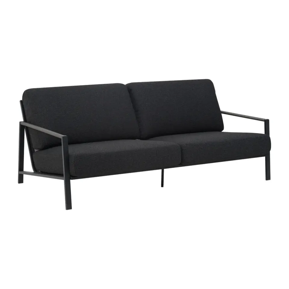 Brafab Garden Sofas & Garden Benches|Balcony Furniture*Naos sofa, -teddy , 2.5-seater Black