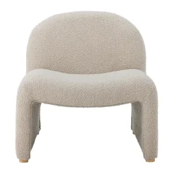 Bloomingville Chairs|Armchairs & Footstools*Neel lounge chair, Nature White