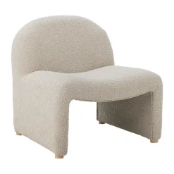 Bloomingville Chairs|Armchairs & Footstools*Neel lounge chair, Nature White
