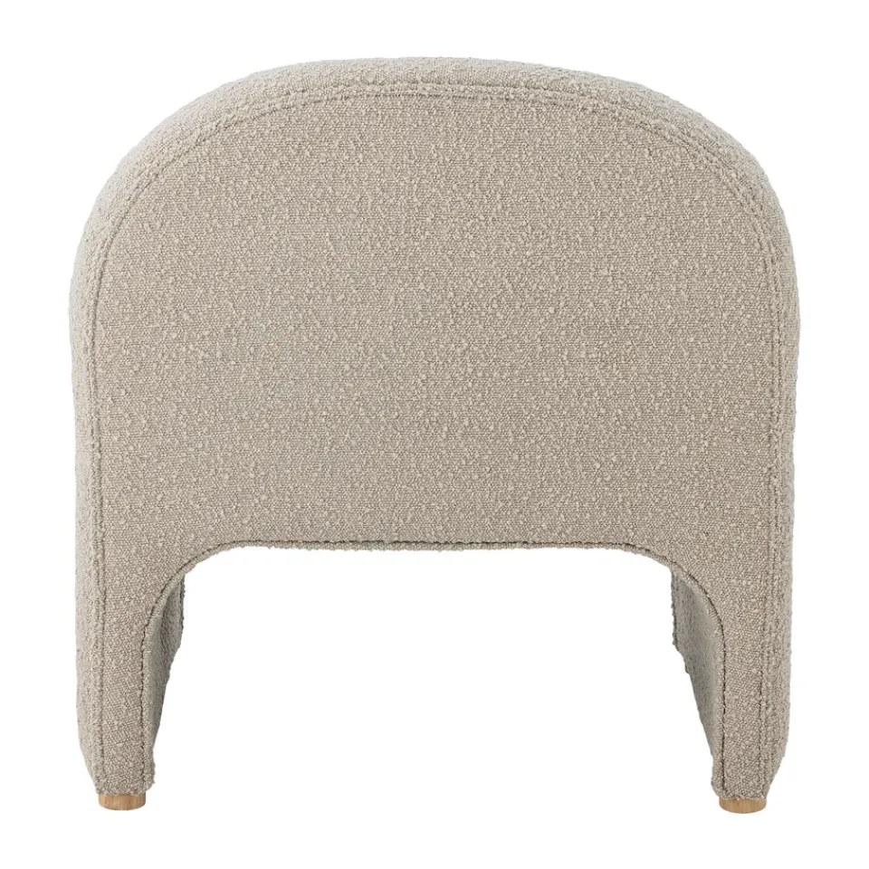 Bloomingville Chairs|Armchairs & Footstools*Neel lounge chair, Nature White