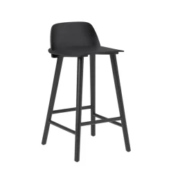 Muuto Bar Stools*Nerd Bar Stool 65 Cm, Black
