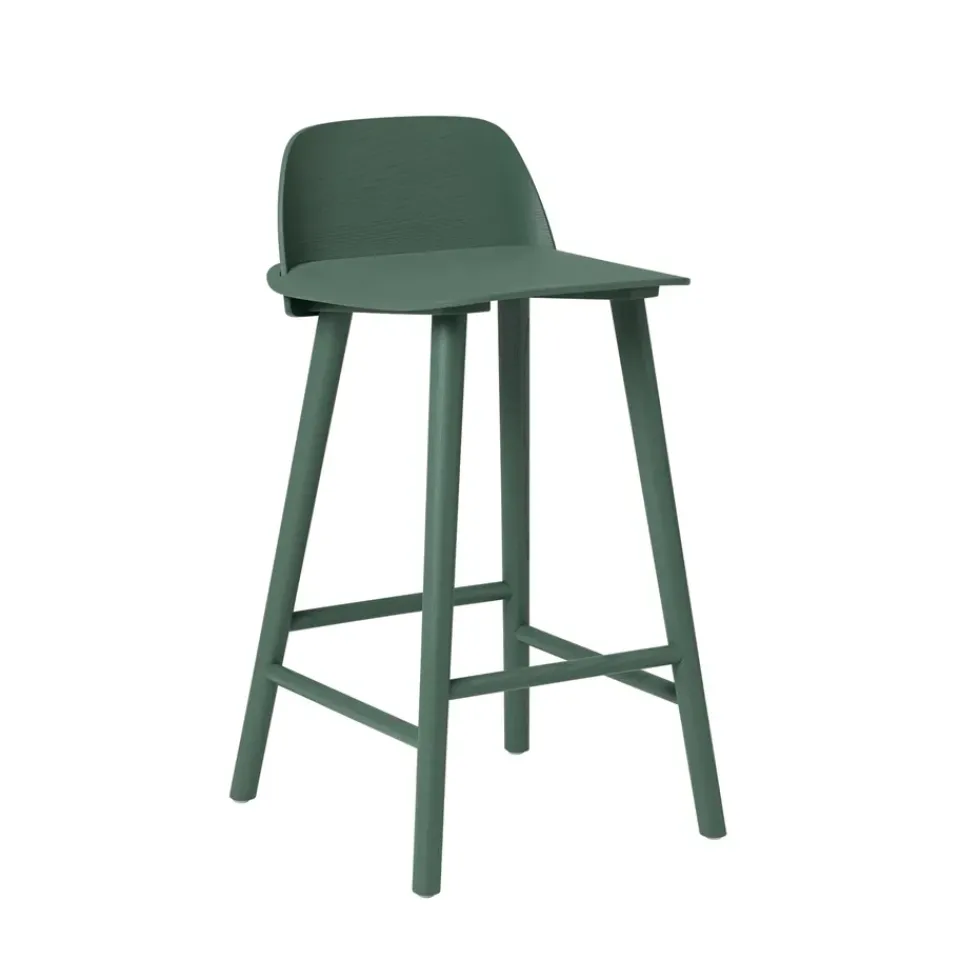 Muuto Bar Stools*Nerd Bar Stool 65 Cm, Green