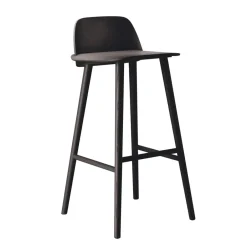 Muuto Bar Stools*Nerd Barstool, Black