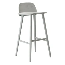 Muuto Bar Stools*Nerd Barstool, Grey