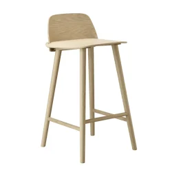 Muuto Bar Stools*Nerd Barstool, Oak Brown