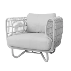 Cane-line Seating|Outdoor Lounge Furniture*Nest lounge armchair weave, , Natté White