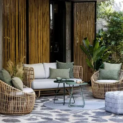 Cane-line Seating|Outdoor Lounge Furniture*Nest lounge armchair weave, , Natté White