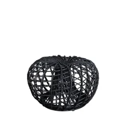 Cane-line Seating*Nest table/footstool, Lava , small Grey